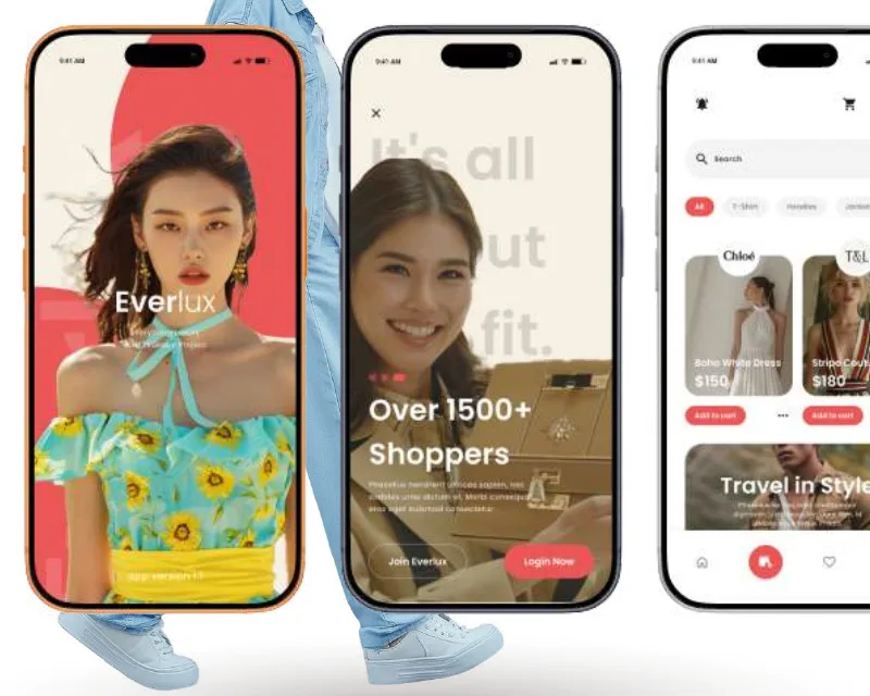 Everlux — luxury fashion app