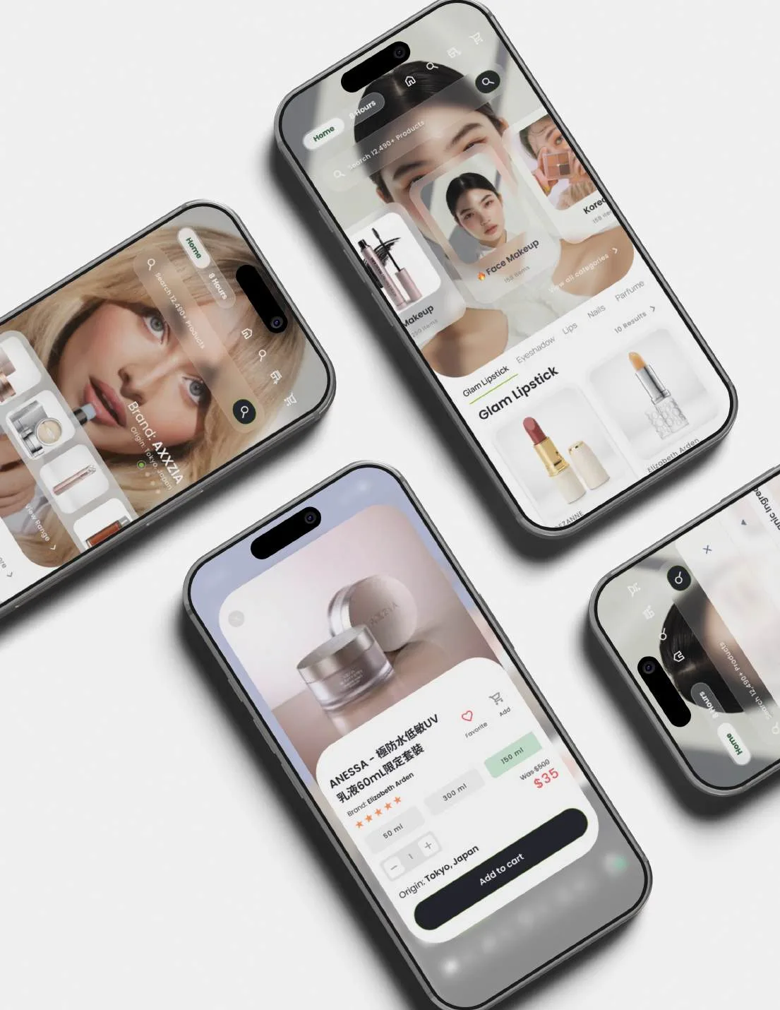 HKTV Beauty — UI system